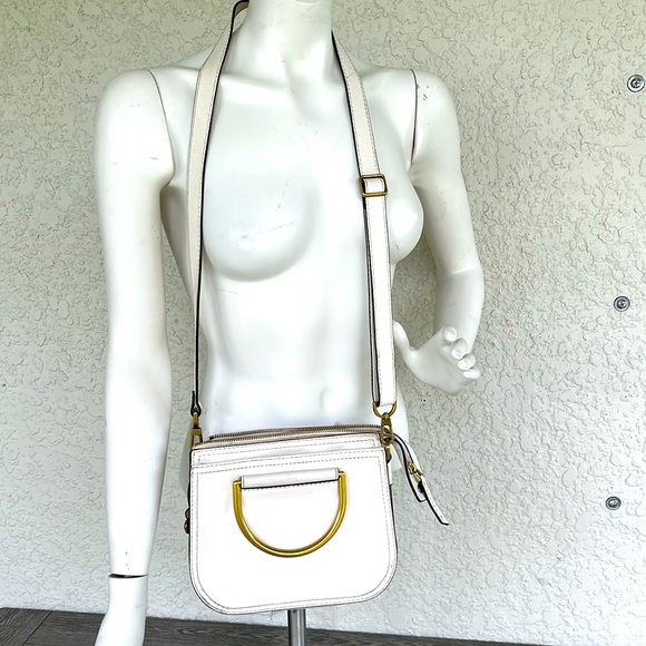 Fossil Ryder Mini Satchel genuine leather crossbody/shoulder or tote bag - Picture 2 of 16